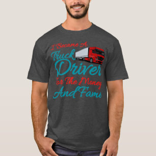 Camiseta Controlador de simulador de camionesMe convertí en