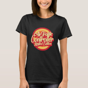Camiseta Controlador de Tráfico Aéreo Piloto ATC Retro Avi