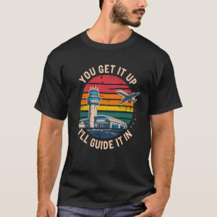 Camiseta Controlador de Tráfico Aéreo Radar Turno Torre del
