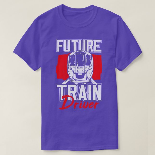 Camiseta Controlador de tren futuro (Diseño del anverso)