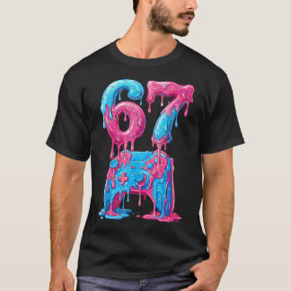 Camiseta Controlador de videojuego de goteo de helado 6 7