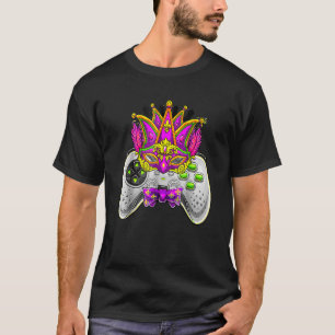 Camiseta Controlador de videojuego Gamer E Sports Mardi Gra