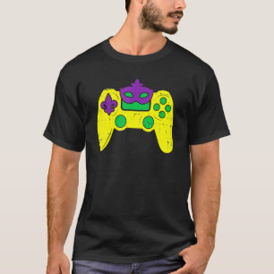 Camiseta Controlador de videojuego Gamer E Sports Mardi Gra