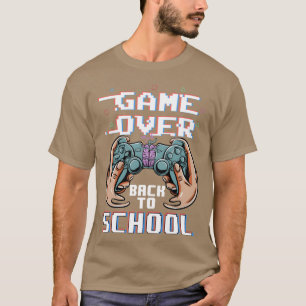 Camiseta Controlador de videojuegos Backo School chica vint