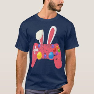 Camiseta Controlador de videojuegos Bunny Gamer Boys Easter