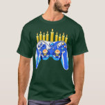 Camiseta Controlador de videojuegos Chanukah Menorah Candel<br><div class="desc">Controlador de videojuegos Chanukah Menorah Candelabra Hanukkah .</div>