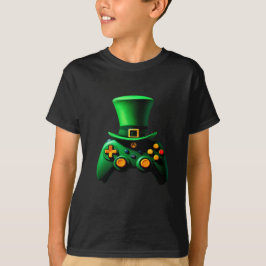 Camiseta Controlador de videojuegos Chicos gamers irlandese