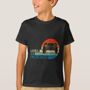 Camiseta Controlador de videojuegos desbloqueado Nivel 13 C