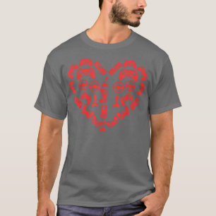 Camiseta Controlador de videojuegos Día de San Valentín de 