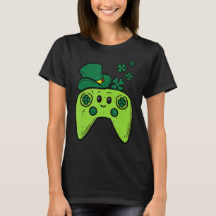 Camiseta Controlador de videojuegos irlandés St Patrick Day