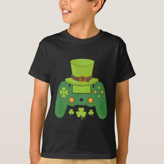 Camiseta Controlador de videojuegos Jugadores irlandeses Ha (Anverso)
