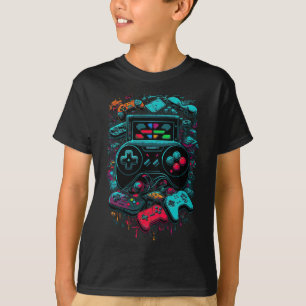 Camiseta Controlador de videojuegos para jugadores 14 