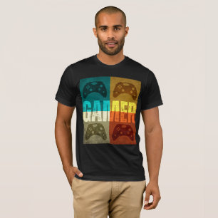Camiseta Controlador de Videojuegos Retro para Jug