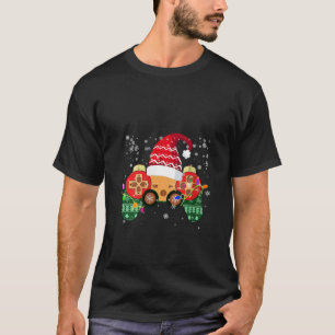 Camiseta Controlador de videojuegos Santa Hat Navidades Gam