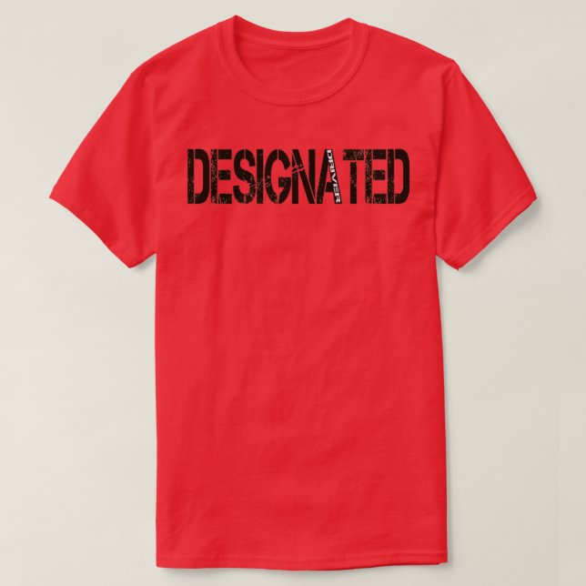 Camiseta Controlador designado Sober controladores cool (Diseño del anverso)