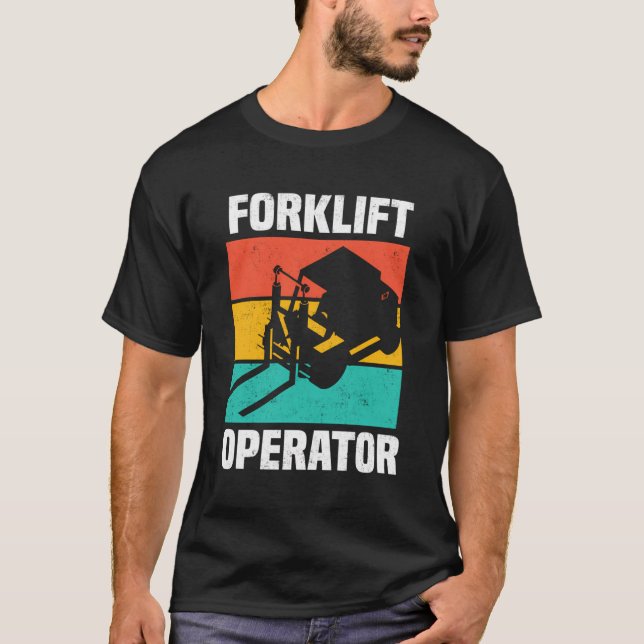 Camiseta Controlador divertido de la instrucción del operad (Anverso)
