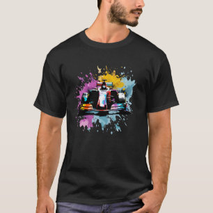 Camiseta Controlador F1 Car Lover Colorful Carreras Sp