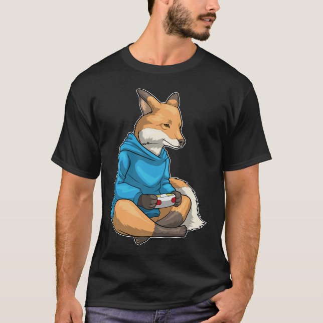 Camiseta Controlador Fox Gamer (Anverso)
