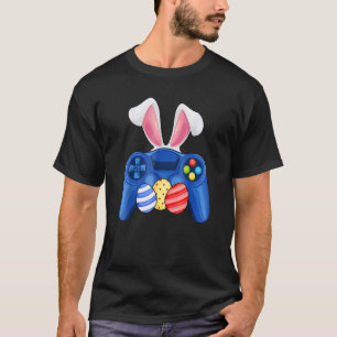 Camiseta Controlador Gamepad con vaina de orejas y huevos