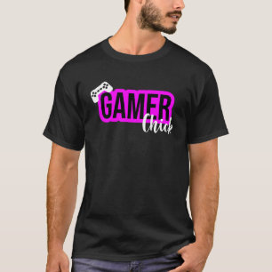 Camiseta Controlador Gamer Chick Nerd