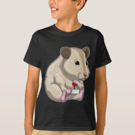 Camiseta Controlador Hamster Gamer