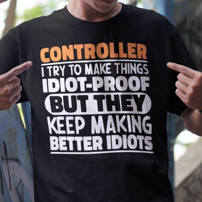 Camiseta Controlador Intento Hacer Las Cosas Divertidas (Subido por el creador)