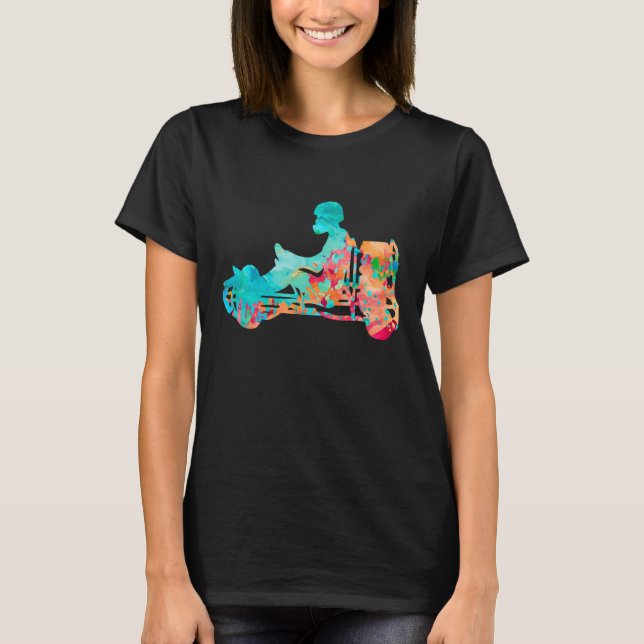 Camiseta Controlador Kart - Estilo PopArt (Anverso)