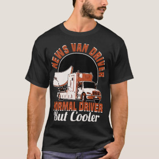 Camiseta Controlador normal de camionera de noticias pero m