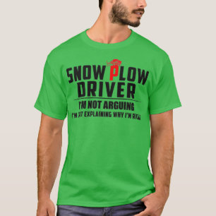 Camiseta Controlador Sarcástico De La Nieve