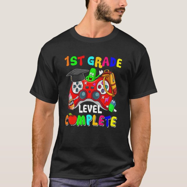 Camiseta Controladores de juegos completos de nivel de 1er  (Anverso)
