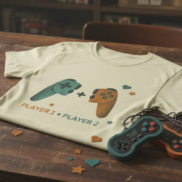 Camiseta Controladores dúo de co-op