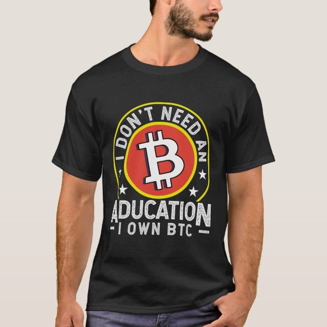 Camiseta Controlar el futuro con el 'precio accionario de i (Anverso)