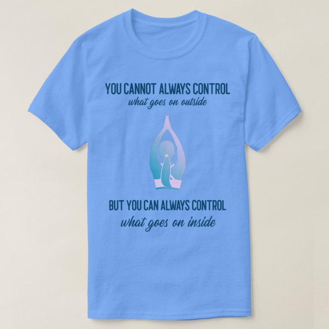 Camiseta Controlar lo que entra (Diseño del anverso)