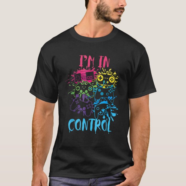 Camiseta Controlar todas las cosas Video Game Controller (Anverso)