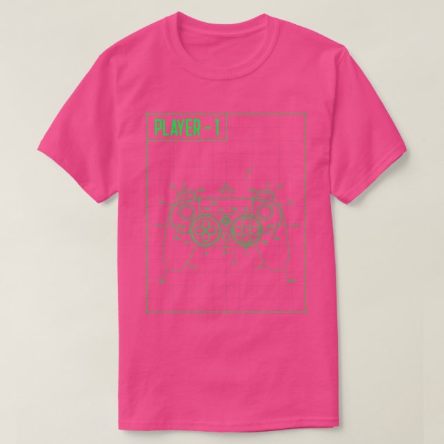 Camiseta Controller Tee Video Game Controller  (Diseño del anverso)