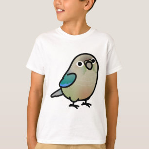 Camiseta Conure Chubby Turquoise-cinnamon Green Cheek