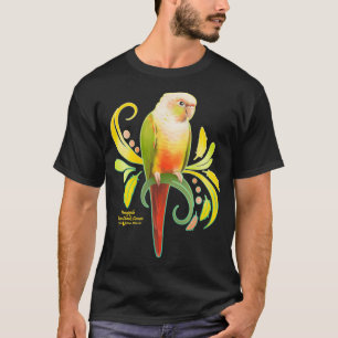 Camiseta Conure de la mejilla verde de piña