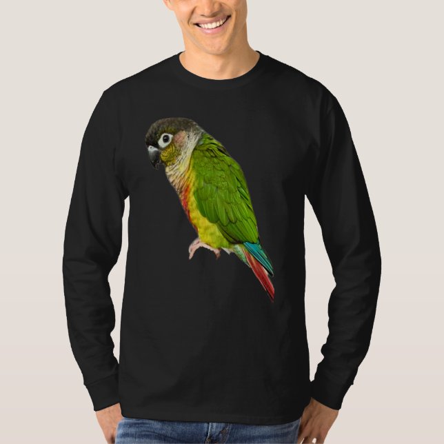 Camiseta Conure Parrot Bird Green cheek Love for birds (Anverso)