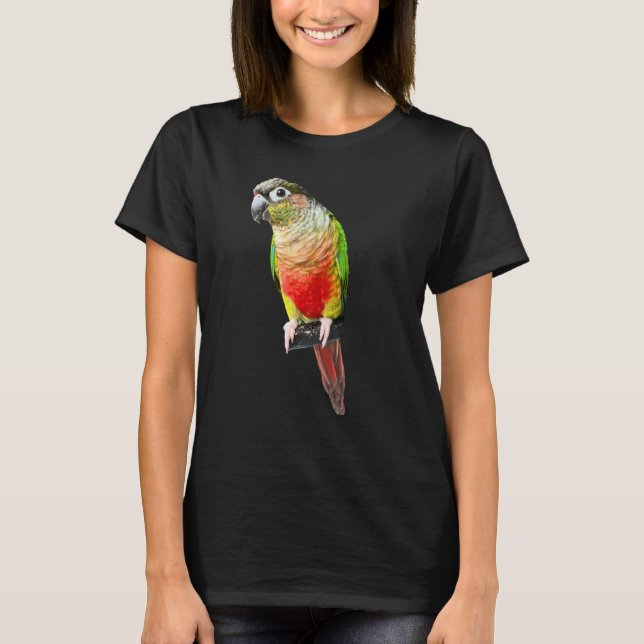 Camiseta Conure Parrot Bird Green cheek Love for birds (Anverso)
