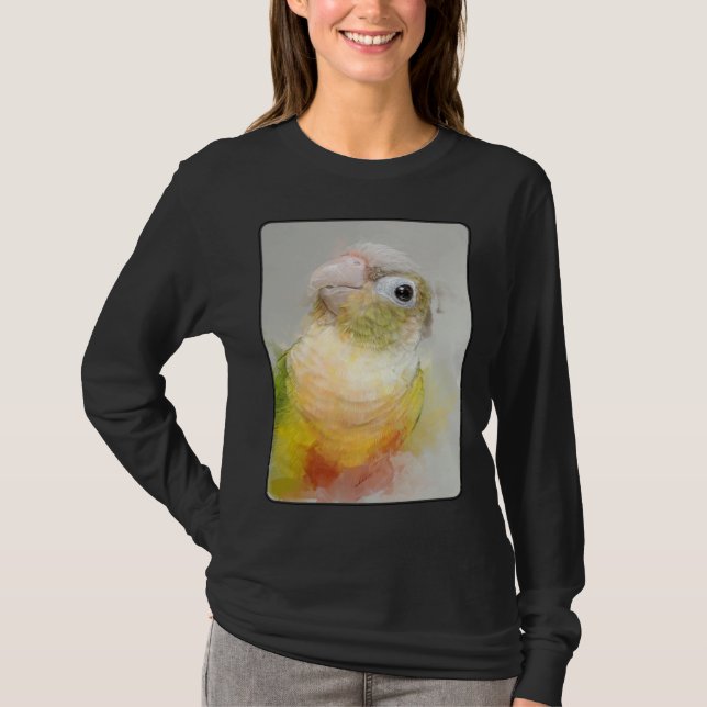 Camiseta Conure Portrait 12 Animal Bird Wildlife Parrot (Anverso)