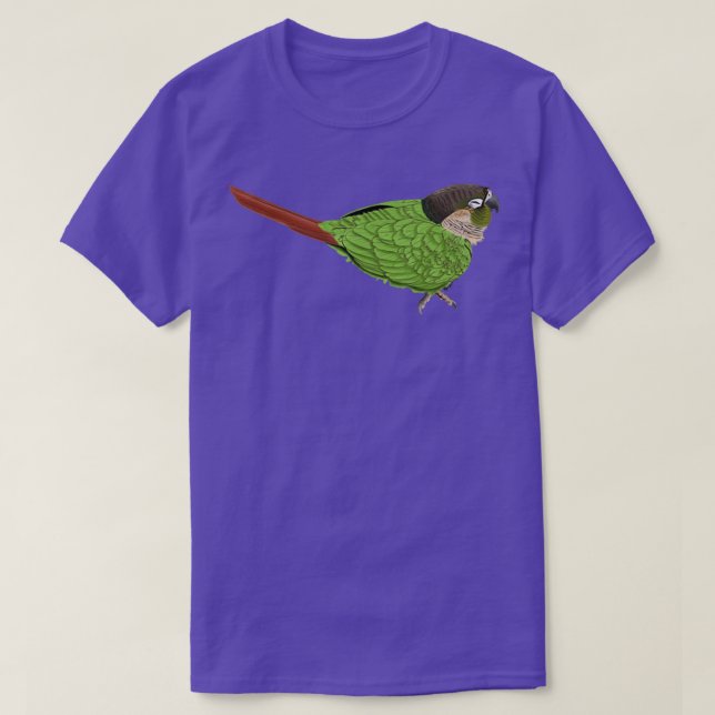 Camiseta Conure verde barato 1 (Diseño del anverso)