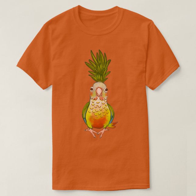 Camiseta Conuro de piña (Diseño del anverso)