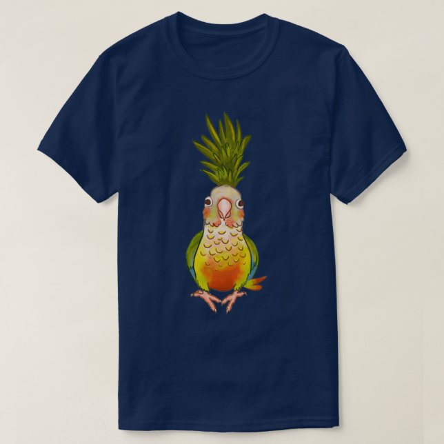 Camiseta Conuro de piña (Diseño del anverso)