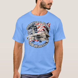 Camiseta Convair B58 Hustler primer bombardero operacional