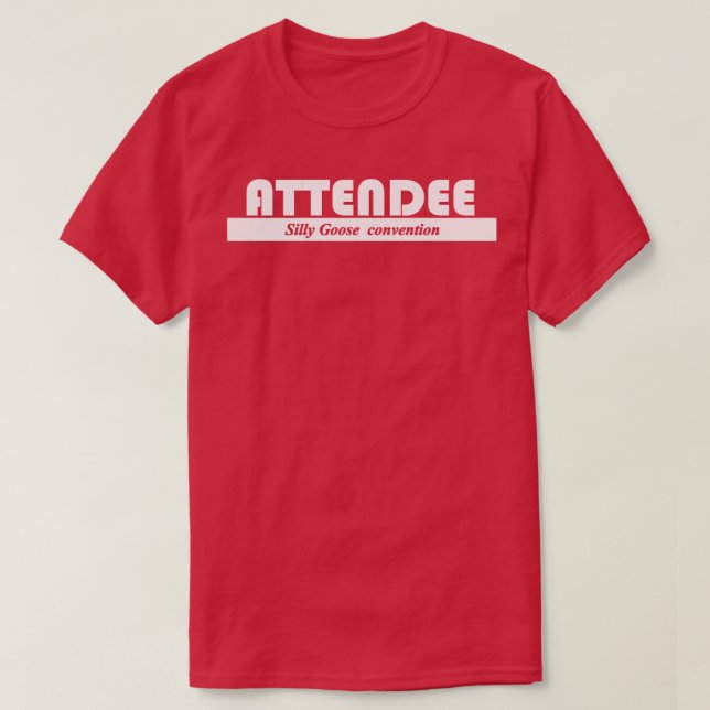 Camiseta convención tonta de ganso (Diseño del anverso)