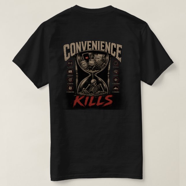 Camiseta Convenience Kills v2  (Reverso del diseño)
