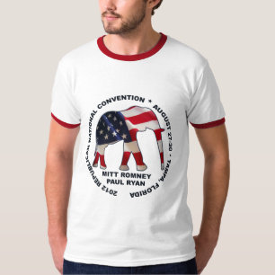 Camiseta Convenio 2012 del GOP Romney Ryan