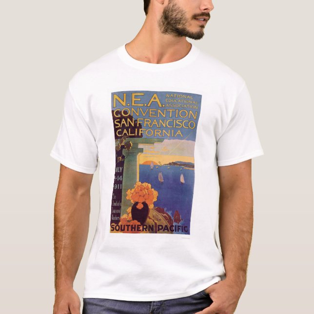 Camiseta Convenio San Francisco 1911 de la educación (Anverso)