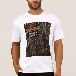 Camiseta ¿Convenios de Ginebra? ¡Los convenios son para ner