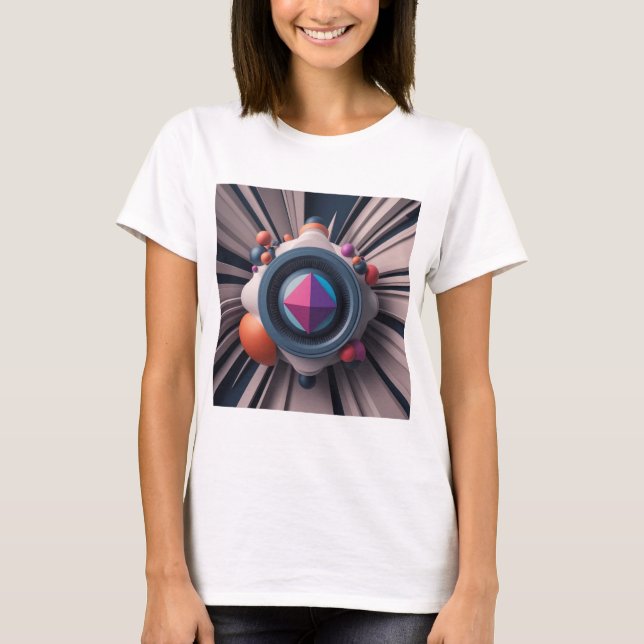Camiseta Convergencia cósmica (Anverso)